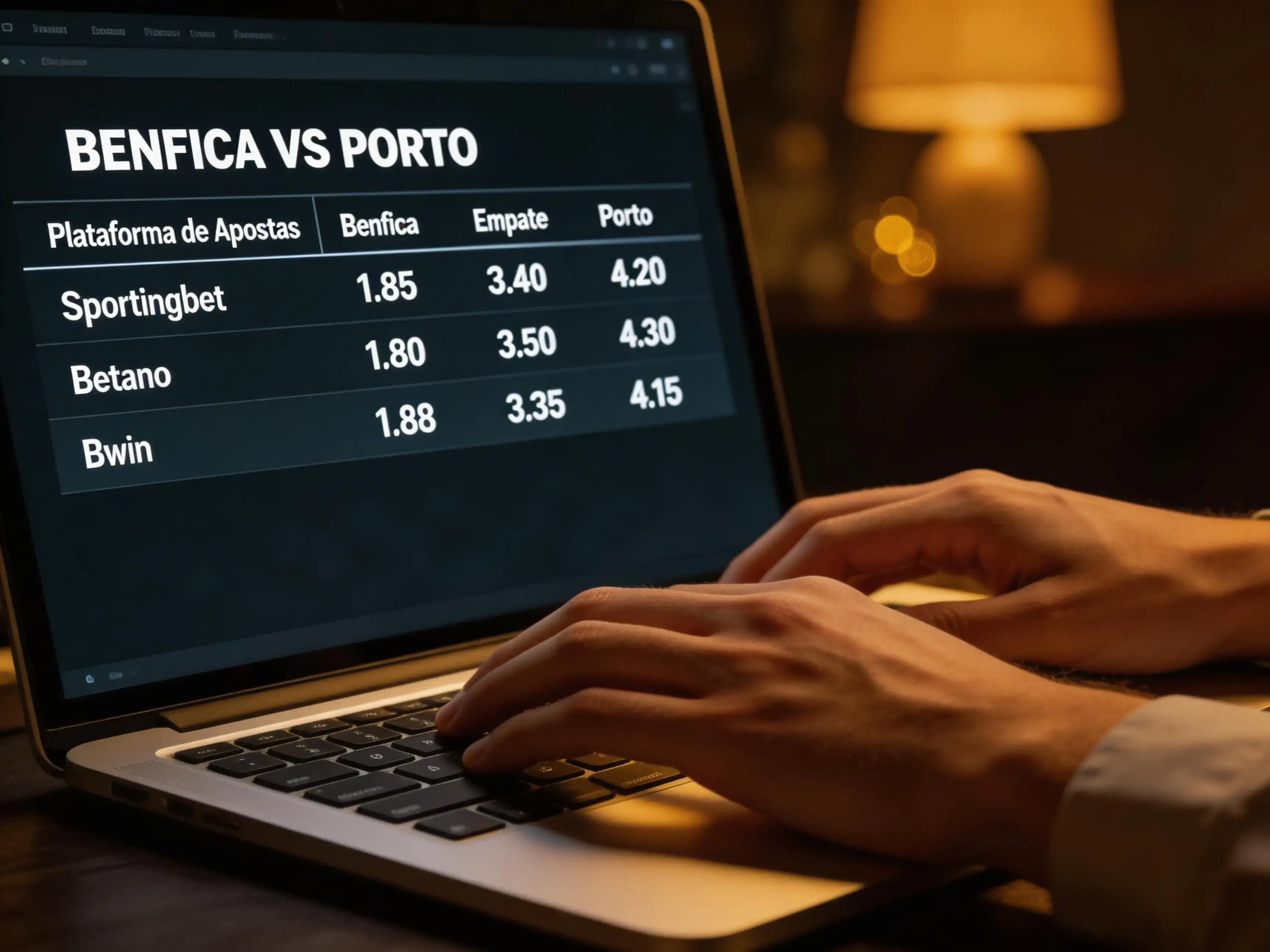 Comparar casas de apostas desportivas legais em Portugal: odds, bónus e app