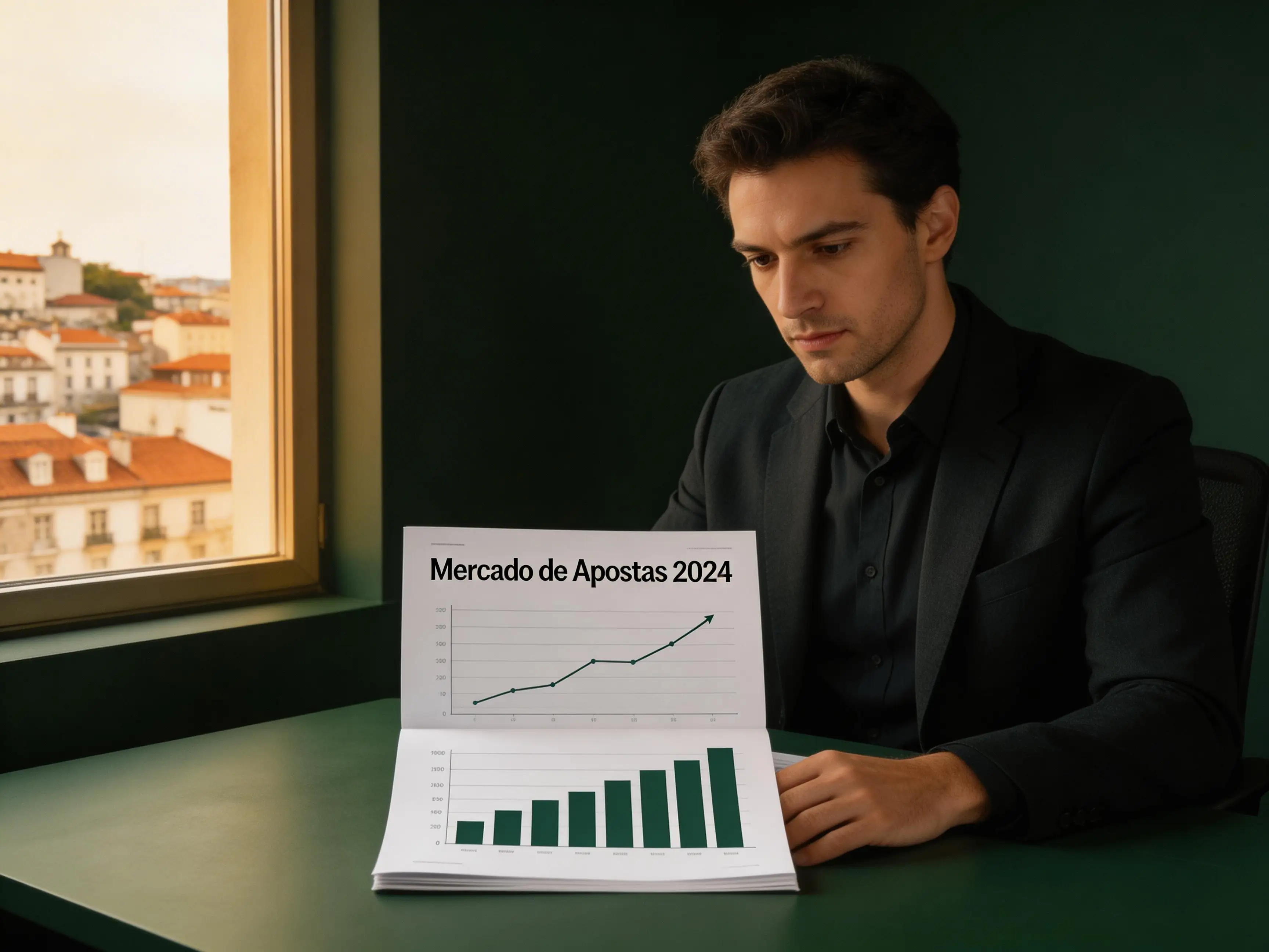 Crescimento do mercado de apostas online em Portugal: receitas e volume em 2024